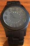 Buy Shop Marc Jacobs Pelly Black Dial Black Silicon Strap Watch for Women - MBM2511 USA Online