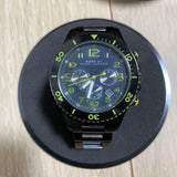 Buy Shop Marc Jacobs Rock Chronograph Black Dial Black Steel Strap Watch for Men - MBM5026 USA Online