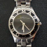 Buy Shop Marc Jacobs Blade Black Dial Silver Steel Strap Watch for Women - MBM3059 USA Online