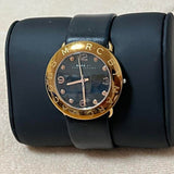 Buy Shop Marc Jacobs Blade Blue Dial Blue Leather Strap Watch for Women - MBM1224 USA Online