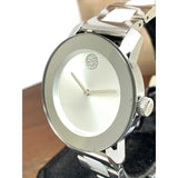 Buy Shop Movado Bold Ceramic Silver Dial Silver Steel Strap Watch for Women - 3600638 USA Online