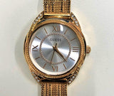Buy Shop Guess Whisper Silver Dial Rose Gold Mesh Bracelet Watch for Women - W1084L3 USA Online