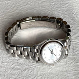 Buy Shop Marc Jacobs Henry Dinky Silver Dial Silver Steel Strap Watch for Women - MBM3198 USA Online