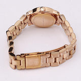 Buy Shop Marc Jacobs Amy White Dial Rose Gold Steel Strap Watch for Women - MBM3227 USA Online