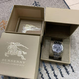 Buy Shop Burberry Sport Endurance Chronograph Grey Dial Grey Rubber Strap Watch for Men - BU7713 USA Online