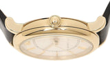 Buy Shop Marc Jacobs Roxy White Dial Black Leather Strap Watch for Women - MJ1537 USA Online