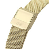 Buy Shop Daniel Wellington Classic Petite White Dial Gold Mesh Bracelet Watch For Women - DW00100348 USA Online