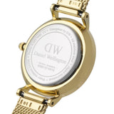 Buy Shop Daniel Wellington Classic Petite Evergold White Dial Gold Mesh Bracelet Watch For Women - DW00100350 USA Online