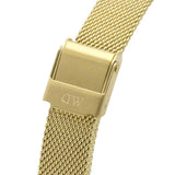 Buy Shop Daniel Wellington Classic Petite Evergold White Dial Gold Mesh Bracelet Watch For Women - DW00100350 USA Online