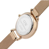 Buy Shop Daniel Wellington Petite Rose Gold Dial Rose Gold Mesh Bracelet Watch For Women - DW00100470 USA Online