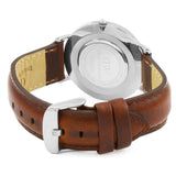 Buy Shop Daniel Wellington Classic St Mawes White Dial Brown Leather Strap Watch For Men - DW00100021 USA Online