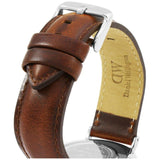 Buy Shop Daniel Wellington Classic St Mawes White Dial Brown Leather Strap Watch For Men - DW00100021 USA Online