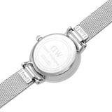 Buy Shop Daniel Wellington Classic Petite Sterling White Dial Silver Mesh Bracelet Watch for Women - DW00100442 USA Online