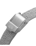 Buy Shop Daniel Wellington Classic Petite Sterling White Dial Silver Mesh Bracelet Watch for Women - DW00100442 USA Online