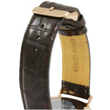 Buy Shop Daniel Wellington Classic York Black Dial Brown Leather Strap Watch For Men - DW00100128 USA Online