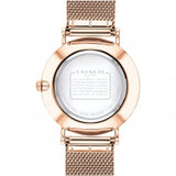 Buy Shop Coach Perry White Rose Gold Mesh Bracelet Watch for Women - 14503126 USA Online