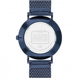 Buy Shop Coach Perry Blue Dial Blue Mesh Bracelet Watch for Women - 14503824 USA Online