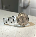 Buy Shop Emporio Armani Classic Quartz Silver Dial Silver Steel Strap Watch For Men - AR2478 USA Online