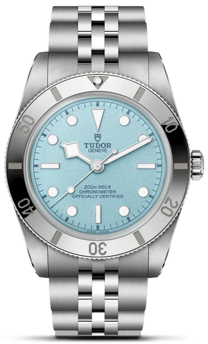 Buy Shop Tudor Black Bay 54 Blue Dial Silver Steel Strap Watch for Men - M79000-0001 USA Online