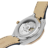Buy Shop Maserati Stile Automatic Limited Edition White Dial Blue Leather Strap Watch For Men - R8821142001 USA Online