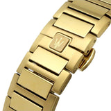 Buy Shop Maserati Stile 45mm Chronograph Black Dial Gold Steel Strap Watch For Men - R8873642001 USA Online