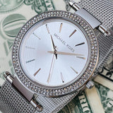 Buy Shop Michael Kors Darci Silver Dial Silver Mesh Bracelet Watch for Women - MK3367 USA Online