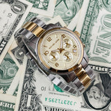 Buy Shop Michael Kors Runway Gold Dial Two Tone Steel Strap Watch for Women - MK5137 USA Online