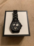 Buy Shop Gucci G-Timeless Chronograph Black Dial Black Steel Strap Watch For Men - YA126268 USA Online