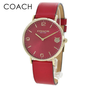 Buy Shop Coach Perry Red Dial Red Leather Strap Watch for Women - 14503867 USA Online