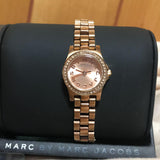 Buy Shop Marc Jacobs Henry Rose Gold Dial Rose Gold Steel Strap Watch for Women - MBM3278 USA Online