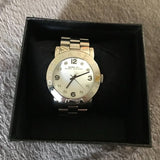 Buy Shop Marc Jacobs Amy White Dial Silver Steel Strap Watch for Women - MBM3054 USA Online