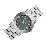Buy Shop Marc Jacobs Amy Analog Mother of Pearl Grey Dial Silver Steel Strap Watch for Women - MBM8608 USA Online