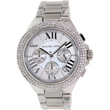 Buy Shop Michael Kors Camille Silver Dial Silver Steel Strap Watch for Women - MK5634 USA Online