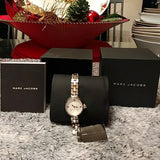 Buy Shop Marc Jacobs Courtney Silver Dial Silver Steel Strap Watch for Women - MJ3456 USA Online