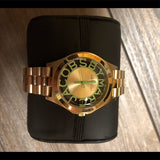 Buy Shop Marc Jacobs Henry Gold Dial Gold Steel Strap Watch for Women - MBM3295 USA Online