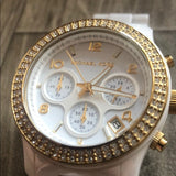 Buy Shop Michael Kors Runway White Dial White Steel Strap Watch for Women - MK5237 USA Online