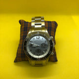Buy Shop Marc Jacobs Marc Chronograph Silver Dial Silver Steel Strap Watch for Men - MBM3155 USA Online