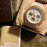 Buy Shop Michael Kors Runway White Dial White Steel Strap Watch for Women - MK5237 USA Online