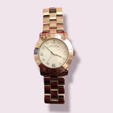 Buy Shop Marc Jacobs Amy Gold Dial Gold Steel Strap Watch for Women - MBM8612 USA Online