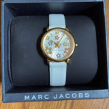 Buy Shop Marc Jacobs Roxy White Dial White Leather Strap Watch for Women - MJ1607 USA Online