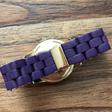 Buy Shop Marc Jacobs Pelly Purple Dial Purple Silicone Strap Watch for Women - MBM2538 USA Online