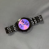 Buy Shop Marc Jacobs Peeker Chronograph Pink Dial Silver Steel Strap Watch for Women - MBM3372 USA Online