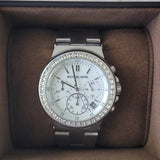 Buy Shop Michael Kors Dylan Silver Dial Silver Steel Strap Watch for Women - MK5585 USA Online