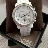 Buy Shop Michael Kors Runway White Dial White Steel Strap Watch for Women - MK5188 USA Online