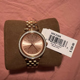 Buy Shop Michael Kors Darci Rose Gold Dial Rose Gold Stainless Steel Strap Watch for Women - MK3366 USA Online