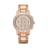 Buy Shop Burberry The City Rose Gold Dial Rose Gold Steel Strap Watch for Women - BU9703 USA Online