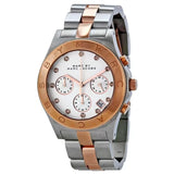 Buy Shop Marc Jacobs Blade Chronograph Silver Dial Two Tone Steel Strap Watch for Women - MBM3178 USA Online