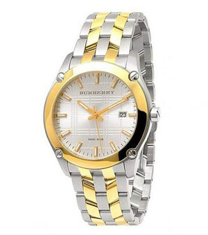 Buy Shop Burberry Heritage Silver Dial Two Tone Steel Strap Watch for Women - BU1857 USA Online
