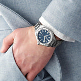 Buy Shop Tag Heuer Aquaracer Blue Dial Silver Steel Strap Watch for Men - WBD1112.BA0928 USA Online