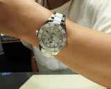 Buy Shop Tag Heuer Aquaracer Diamonds White Dial Two Tone Steel Strap Watch for Women - WAY131D.BA0914 USA Online